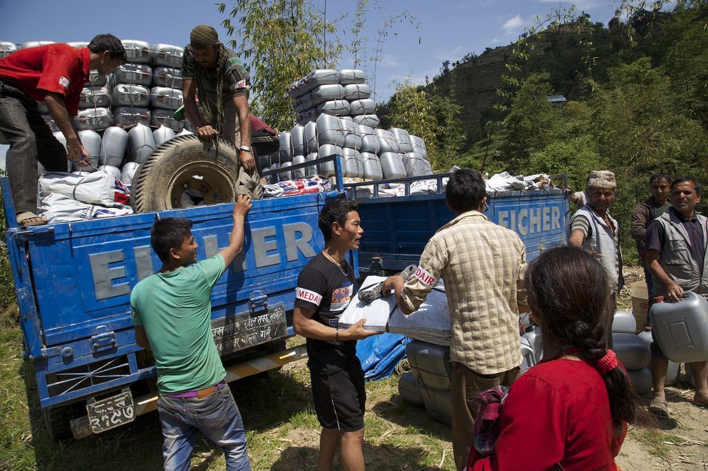 Helping People In Nepal